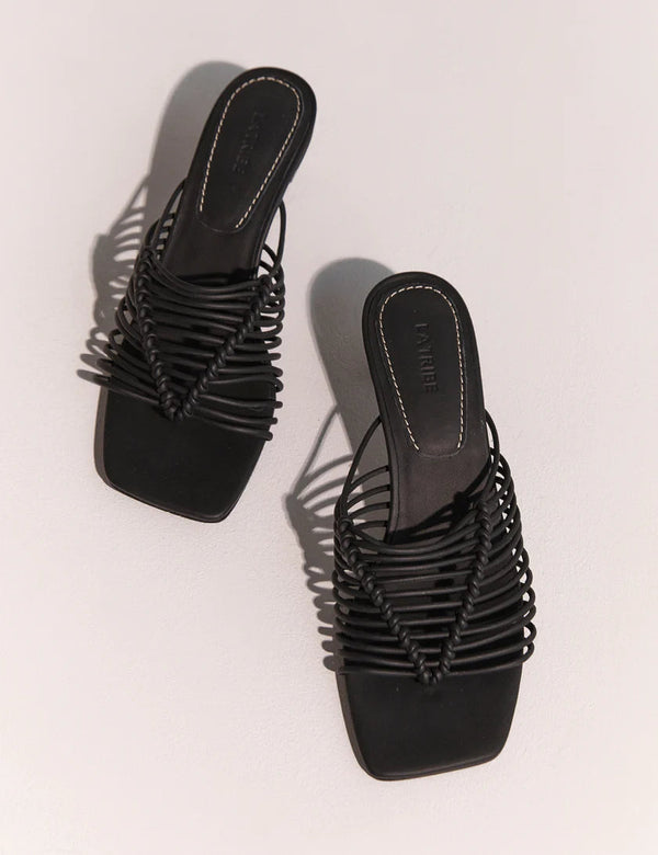 Vivi Mule in Black