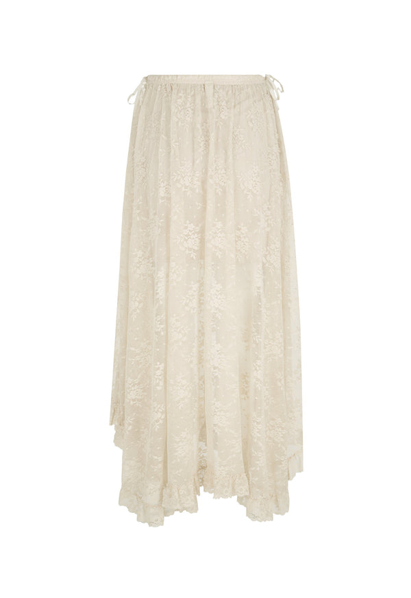 Labyrinth Lace Maxi Skirt