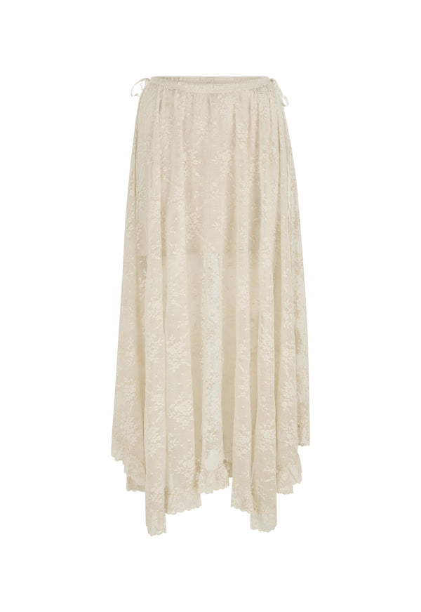 Labyrinth Lace Maxi Skirt