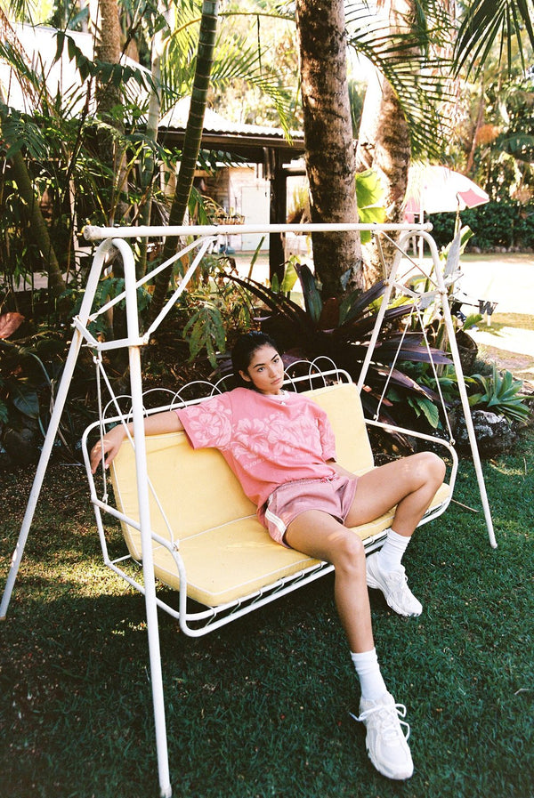 Troppo T-Shirt - Coral Red