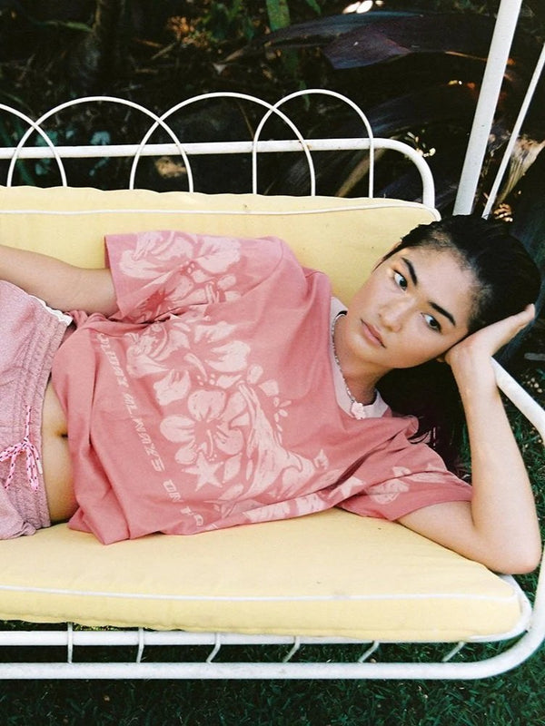 Troppo T-Shirt - Coral Red