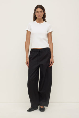 Lyla Cap Sleeve Tee - Antique White