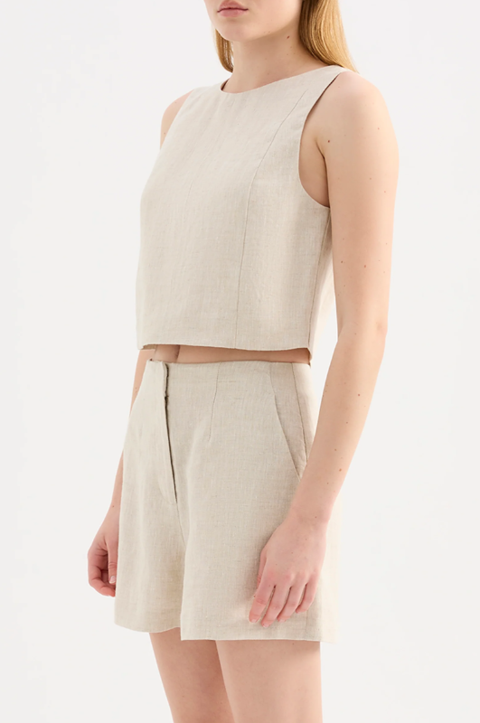 Marli Linen Top