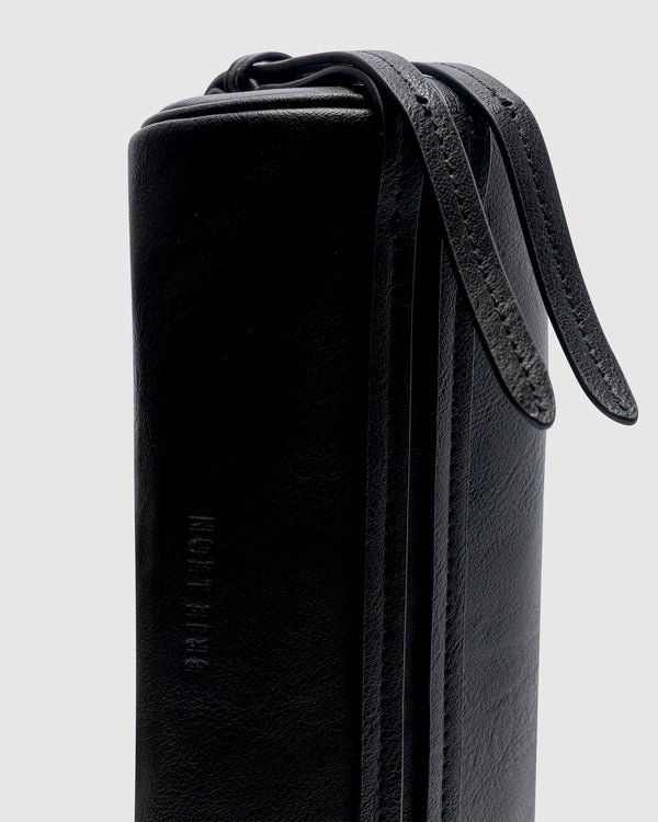 Brooke Mini Barrel Bag - Black