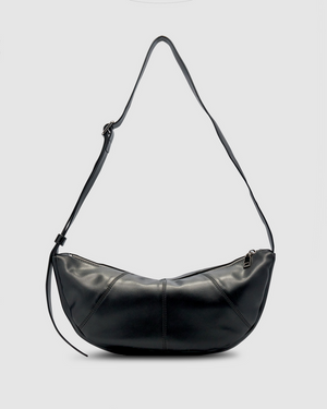 Mischa Crescent Bag Black