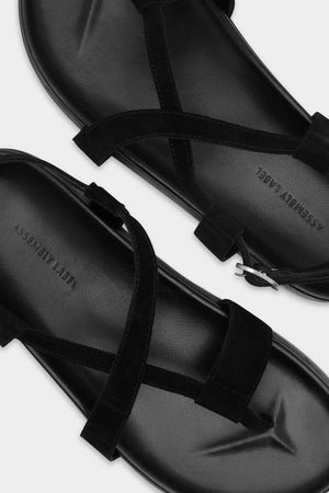 Maddison Sandal Black Suede
