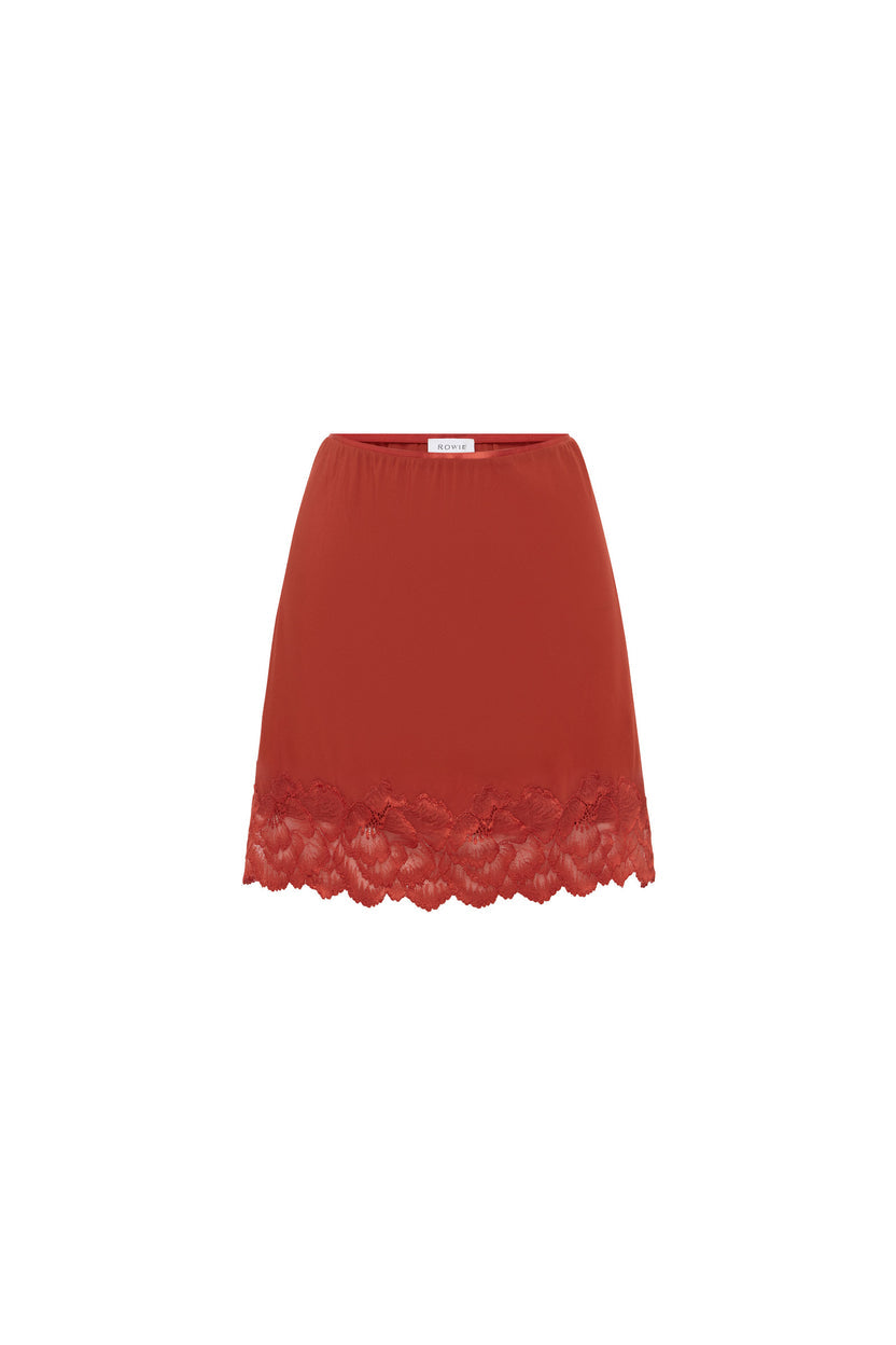 Marina Silk Mini - Burgundy