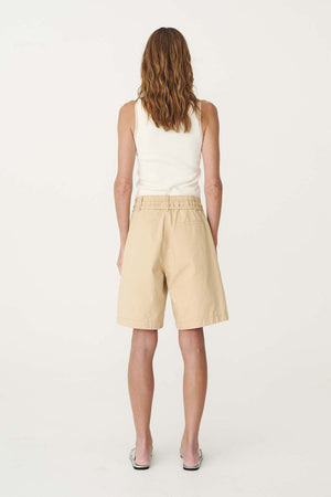 Maryanne Longline Shorts - Khaki