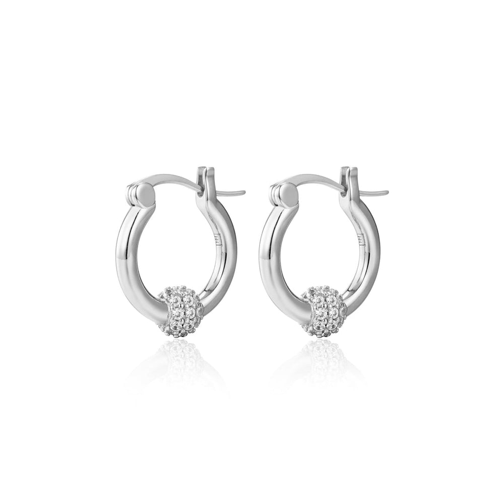 Neutron Gemstone Ball Hoops