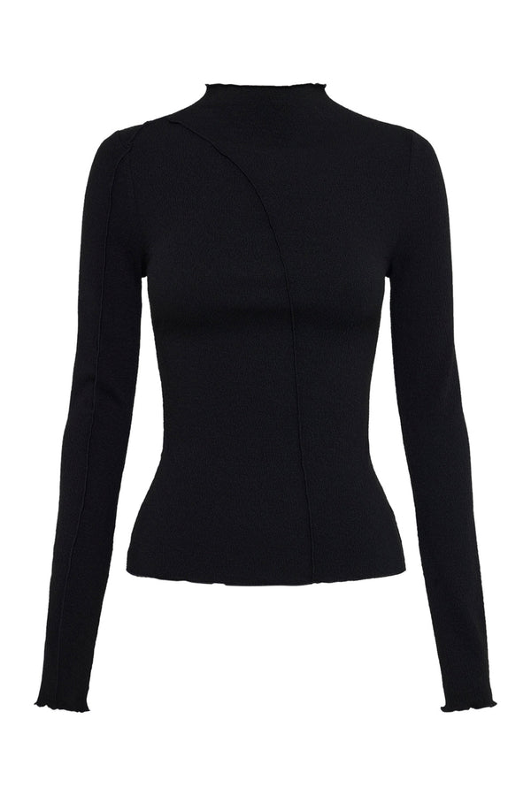 Mimi Longsleeve Top - Black
