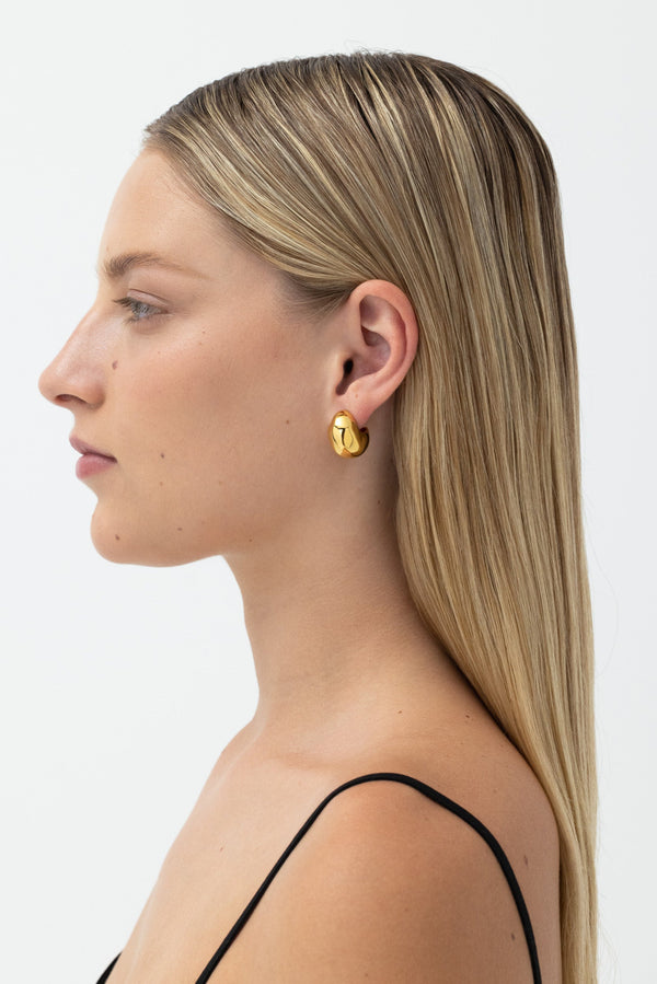 Figure Hoops - Gold