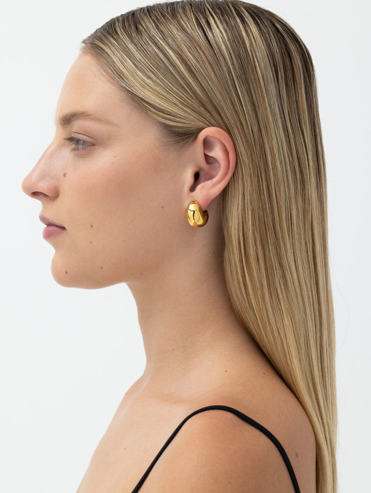 Figure Hoops - Gold