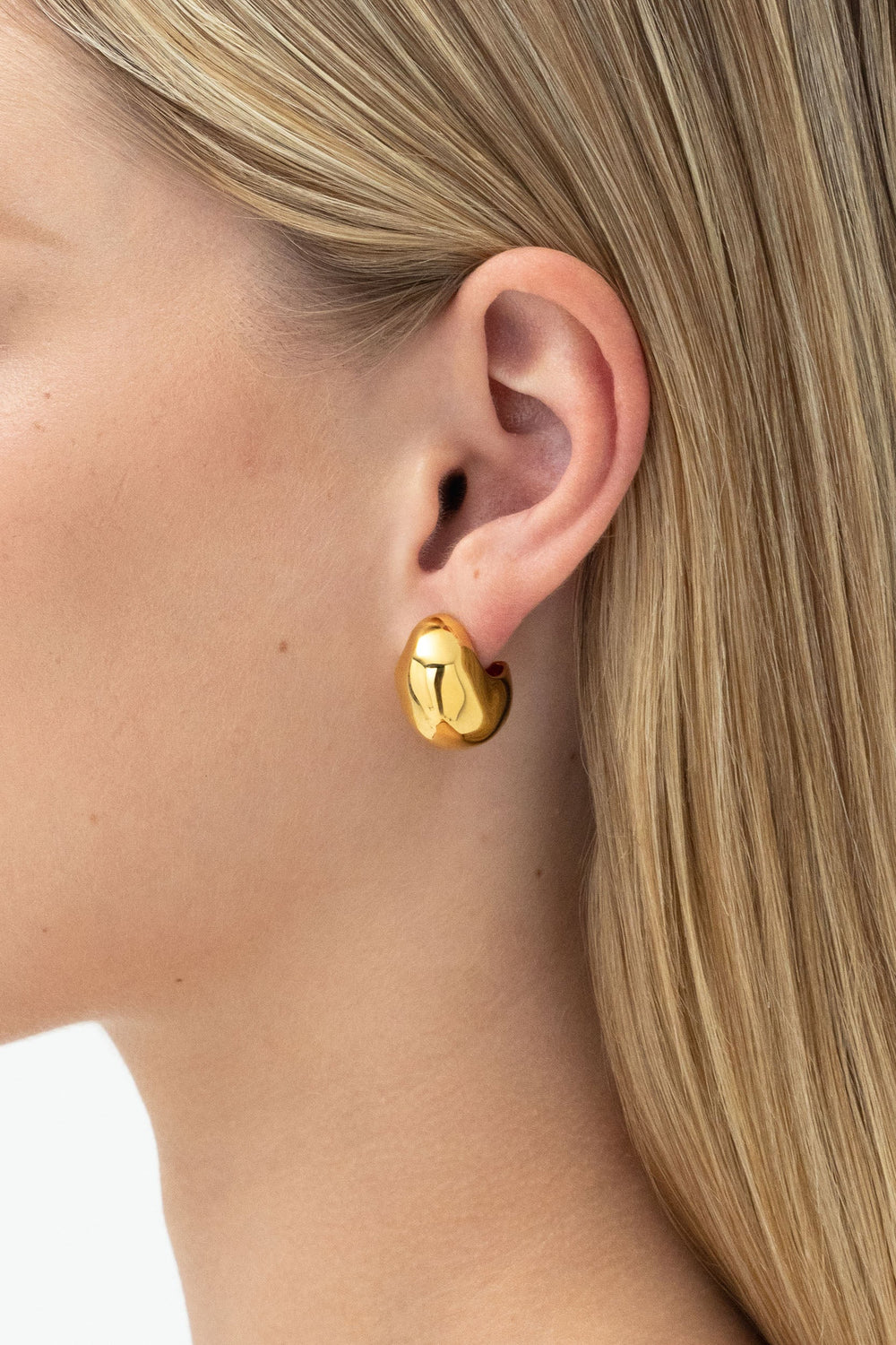 Figure Hoops - Gold