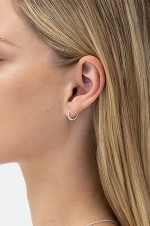 Momento Baby Hoops - Silver