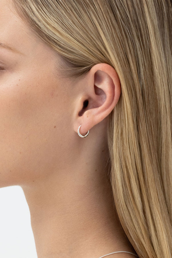 Momento Baby Hoops - Silver