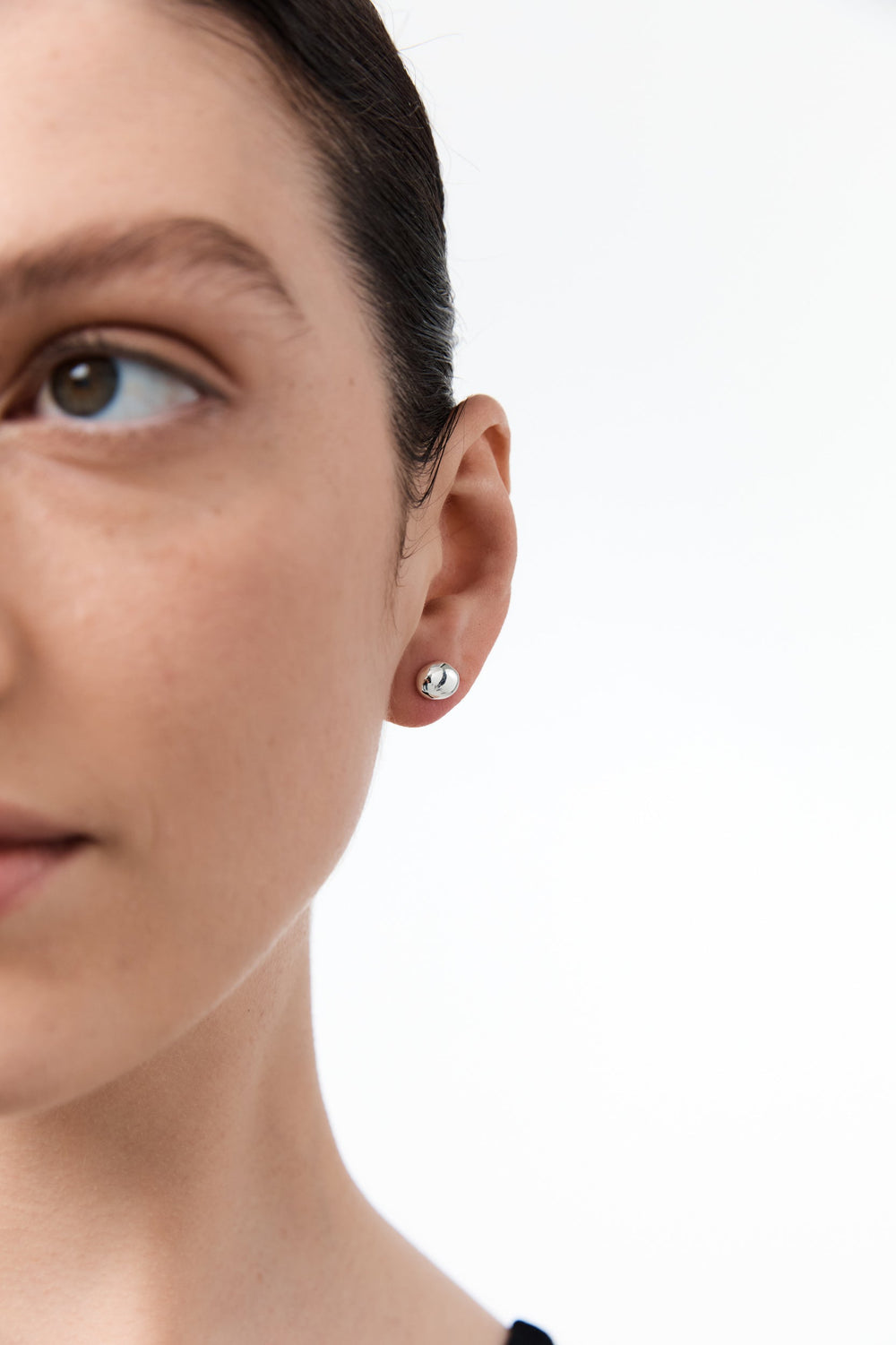 Figure Studs - Silver