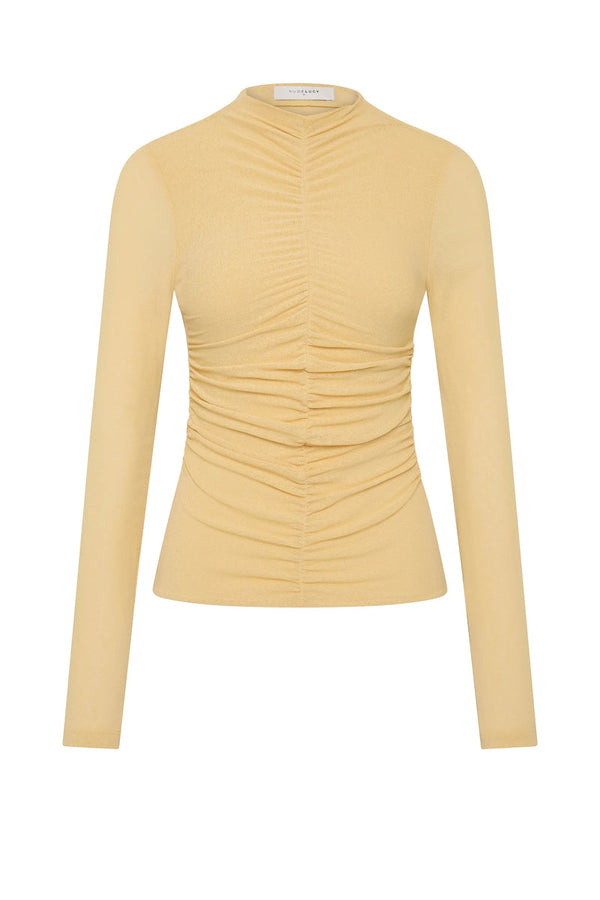 Marti Mesh Top - Butter