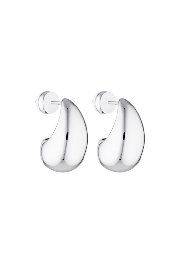 Baby Blob Earrings Silver
