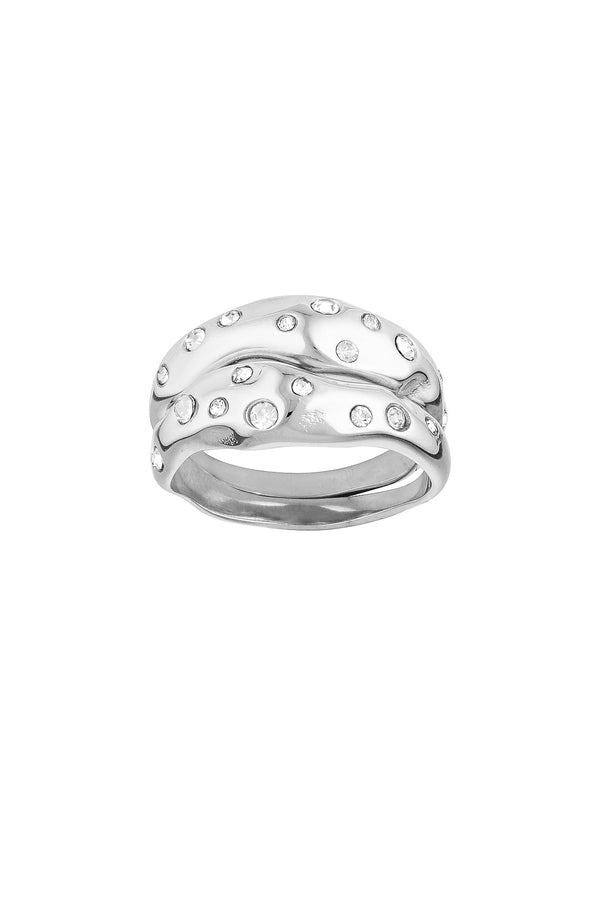 Mali Ring Set - Silver