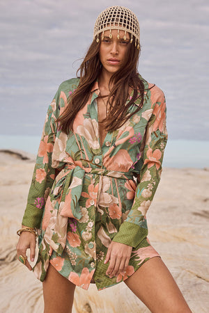 Floridian Shirt Dress