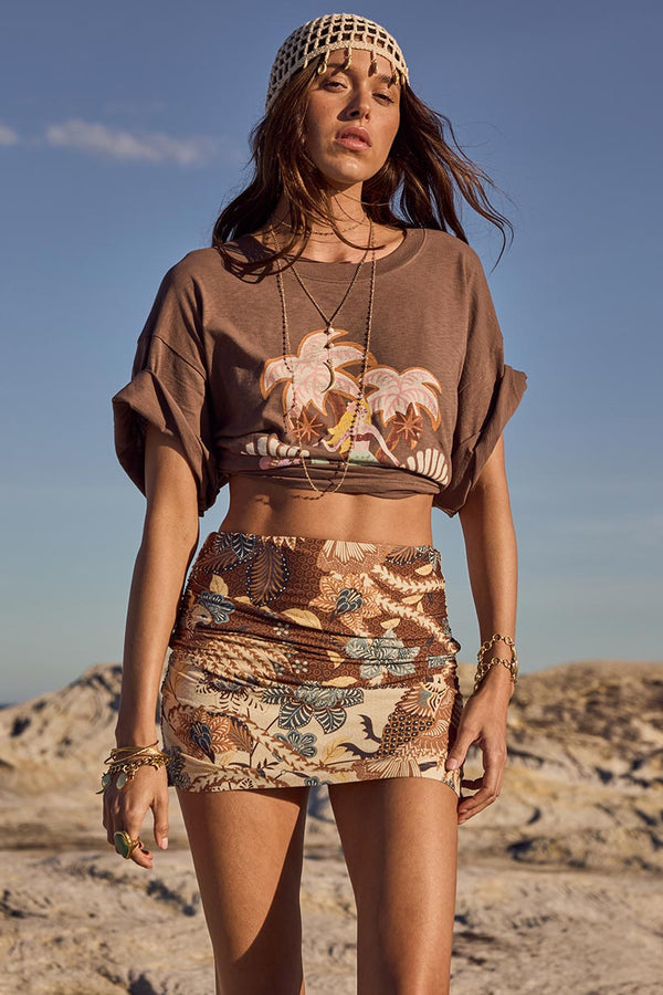 Volcano Goddess Mini Skirt