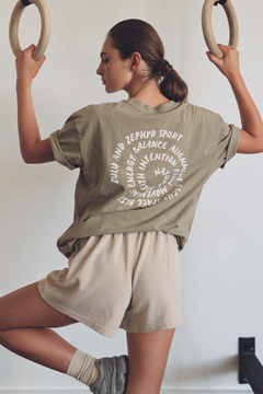 Organic Cotton Sport Tee - Olive