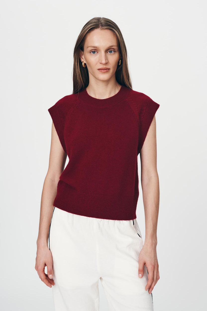 Quinn Merino Knit Vest