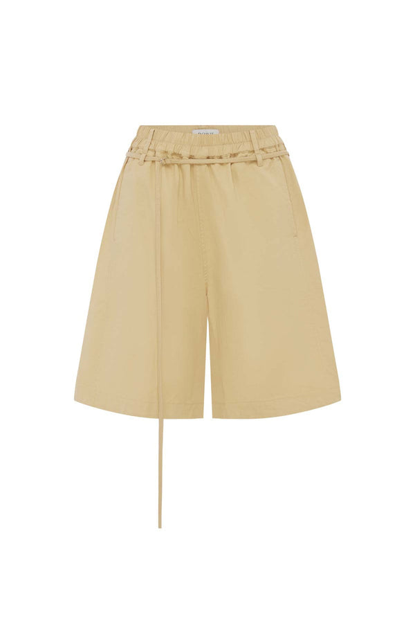 Maryanne Longline Shorts - Khaki