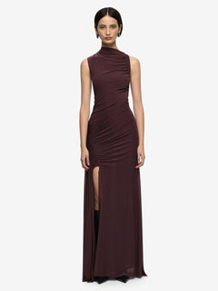 MARABOU MAXI DRESS