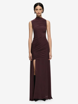MARABOU MAXI DRESS