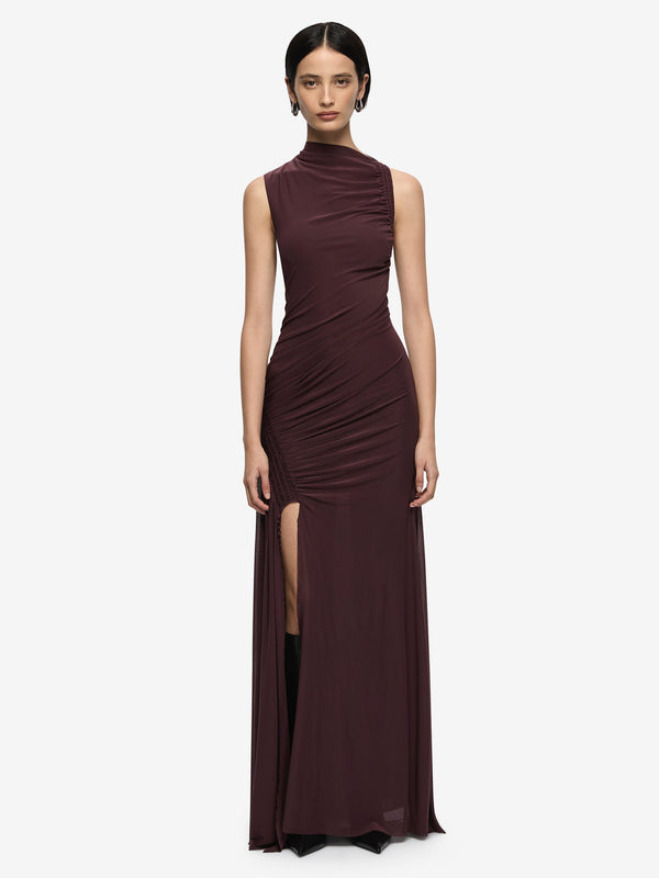 MARABOU MAXI DRESS