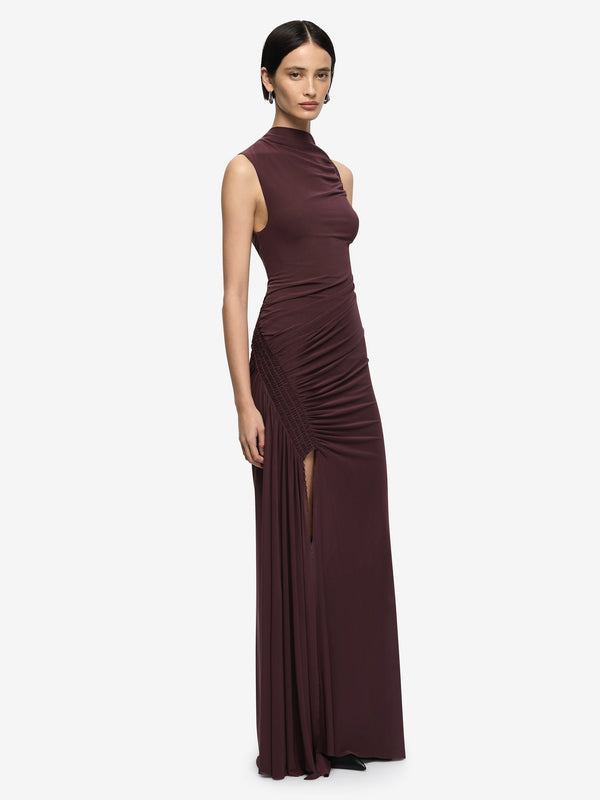 MARABOU MAXI DRESS