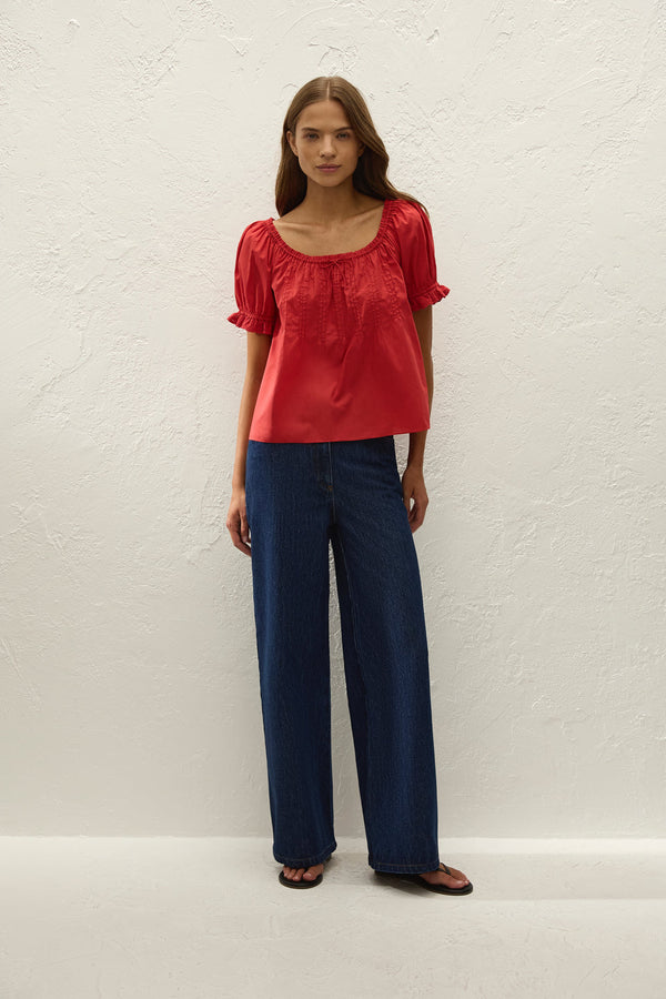 Jovita Top - Red