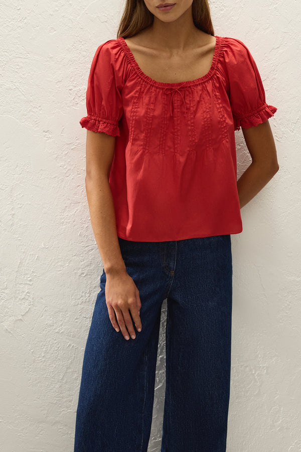 Jovita Top - Red