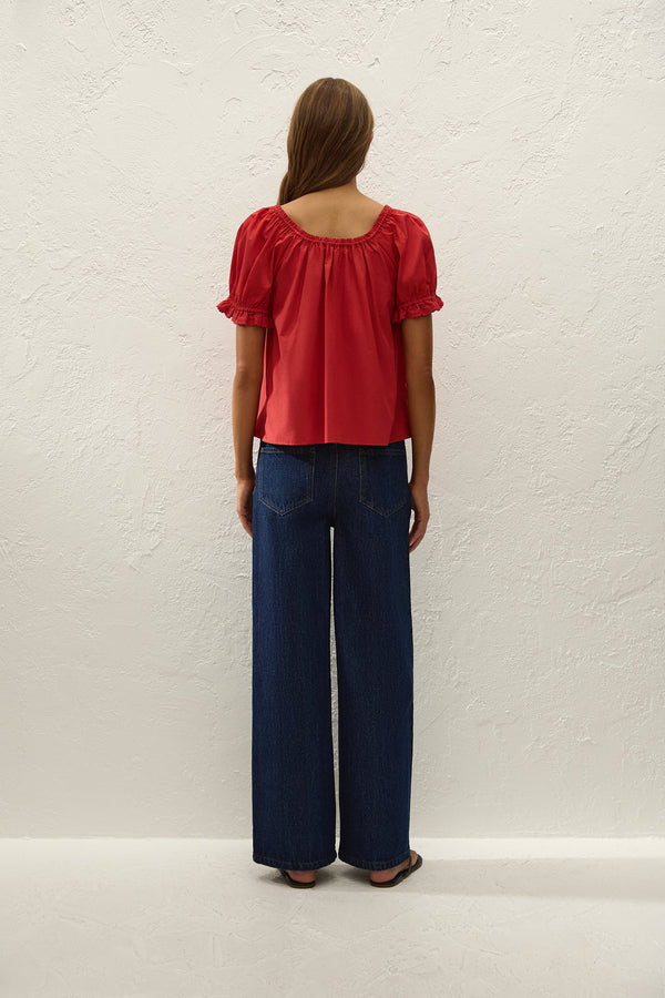 Jovita Top - Red