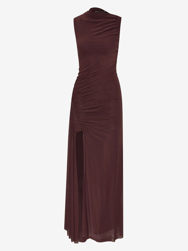 MARABOU MAXI DRESS