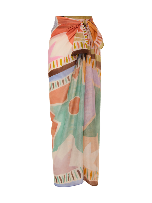 Square Pareo - Aster Tile