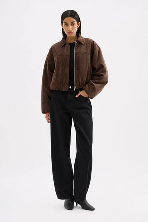 Sabina Bomber - Espresso