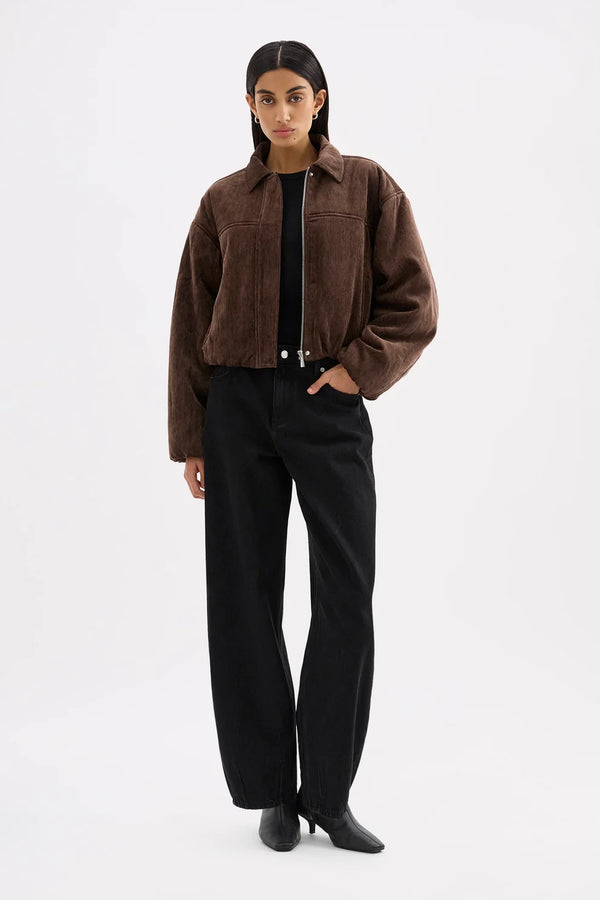Sabina Bomber - Espresso