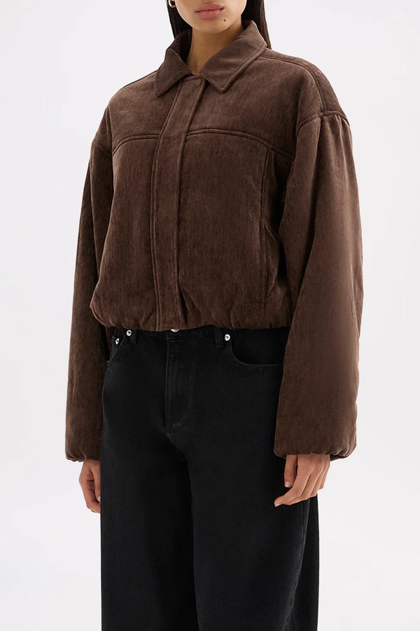 Sabina Bomber - Espresso