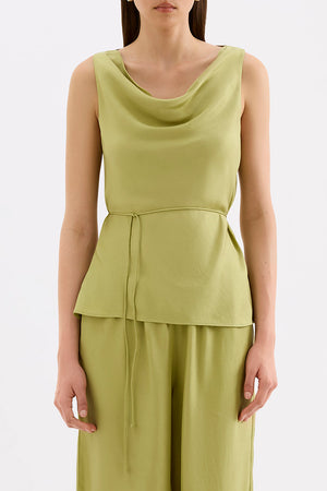 Tilly Tencel Top - Wasabi