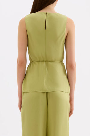 Tilly Tencel Top - Wasabi