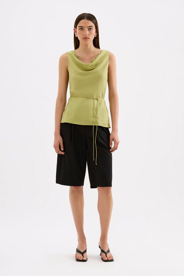 Tilly Tencel Top - Wasabi