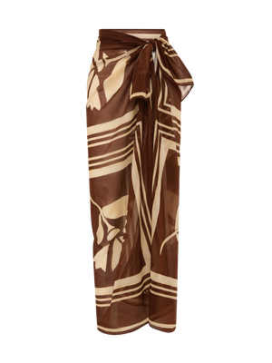 Square Pareo - Clove Coconut