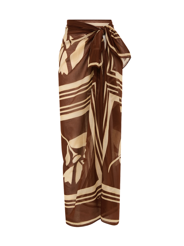 Square Pareo - Clove Coconut