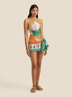 Square Pareo - Aster