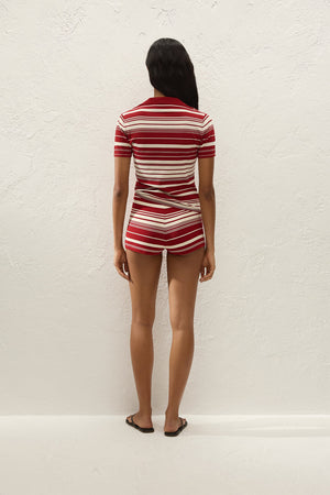 Cloe Top - Valdemar Stripe