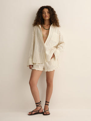 Riley Shirt - Ray Broderie