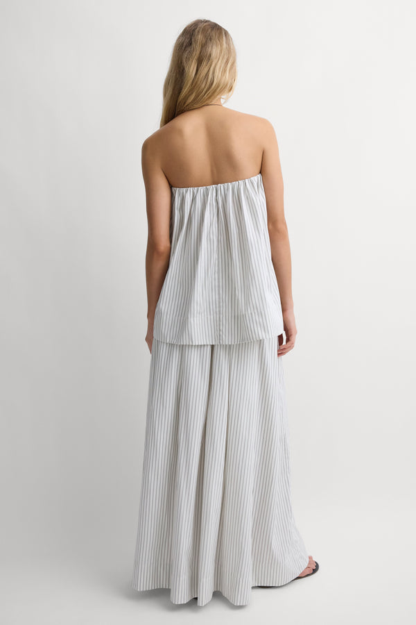 Maura Top - Oliva Stripe Ecru