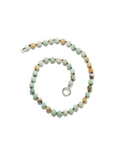 Eve Necklace - Amazonite Silver